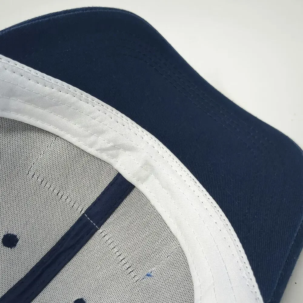KENO Blue One Size Trucker Hat Mesh Back Snapback Embroidered Patch Gaming Logo